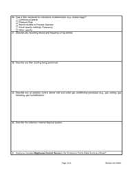 Attachment M Air Pollution Control Device Sheet (Baghouse) - West Virginia, Page 3