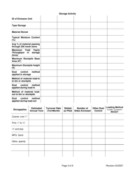 Attachment L Emission Unit Data Sheet (Nonmetallic Minerals Processing) - West Virginia, Page 3