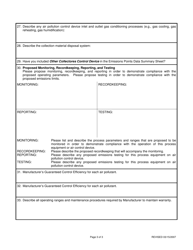 Attachment M Air Pollution Control Device Sheet (Other Collectors) - West Virginia, Page 3