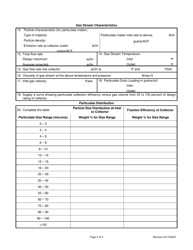 Attachment M Air Pollution Control Device Sheet (Mechanical Collector-Cyclone) - West Virginia, Page 2