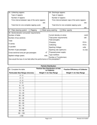 Attachment M Air Pollution Control Device Sheet (Electrostatic Precipitator) - West Virginia, Page 2