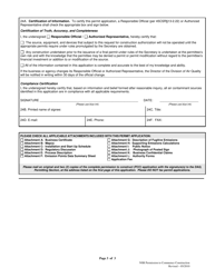 Application for Permision to Commence Construction (Pcc) - West Virginia, Page 3