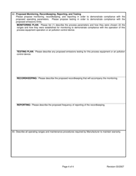 Attachment L Emission Unit Data Sheet (Indirect Heat Exchanger) - West Virginia, Page 4