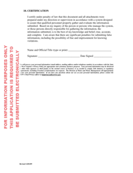 Form SG Faclity Registration Application Form for Wv/Npdes General Permit Disposal of Sewage - West Virginia, Page 3