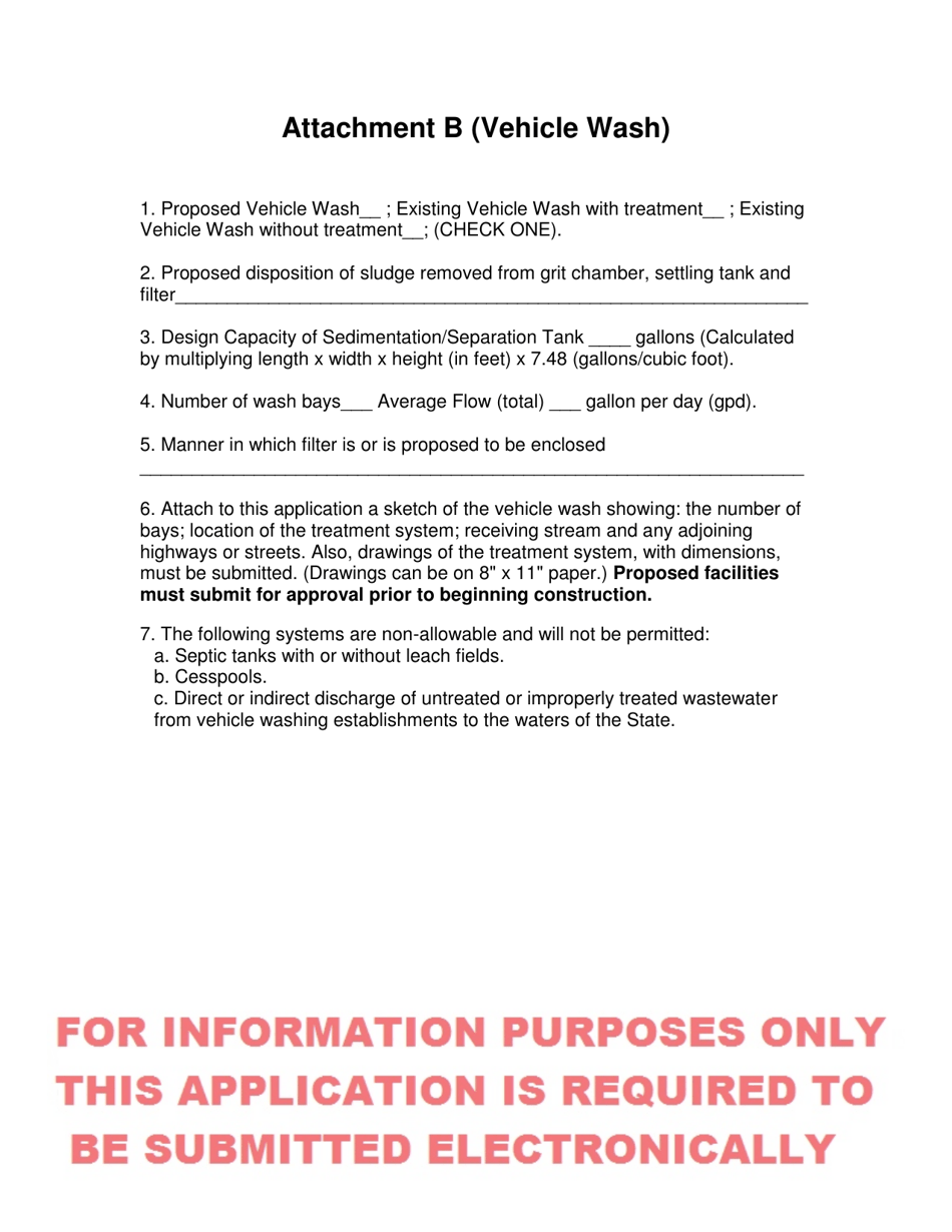 Facility Registration Application - General Permit for Highway or Municipal Maintenance Facilities in West Virginia - West Virginia, Page 4
