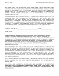 Notice of Intent (Noi) Application Form for Pesticide Gp - West Virginia, Page 3