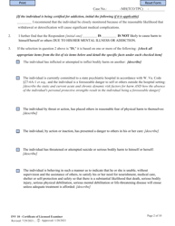 Form INV10 Certificate of Licensed Examiner - West Virginia, Page 2