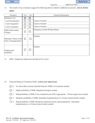 Form INV10 Certificate of Licensed Examiner - West Virginia, Page 7