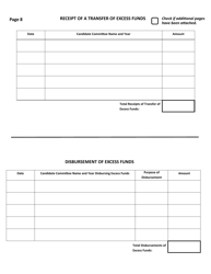 Official Form F-7 State of West Virginia Campaign Financial Statement (Long Form) - West Virginia, Page 8