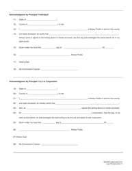 Form CHF Registration Statement of Professional Fund Raiser or Fund-Raising Counsel - West Virginia, Page 6
