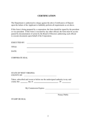 Assignment of Certificates of Deposit - West Virginia, Page 2