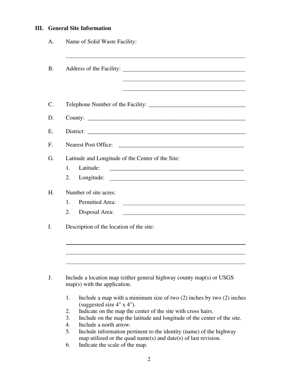 West virginia application for operator assignment or reassignment
