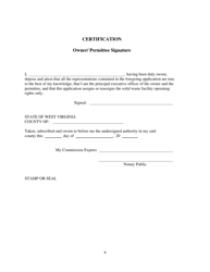 Application for Operator Assignment or Reassignment - West Virginia, Page 4