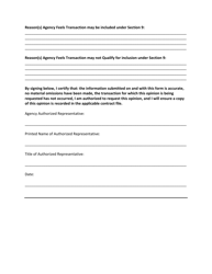 Form WV-68 Section 9 Applicability Opinion Request Form - West Virginia, Page 3