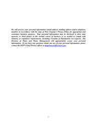 Background Investigation Disclosure Statement Application - West Virginia, Page 13