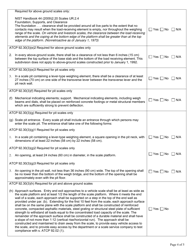 Form TR-WM-30 Vehicle Scale Installation Permit Application - Wisconsin, Page 4