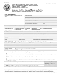 Form ARM-PI-432 Wisconsin Certified Firewood Dealer Application - Wisconsin, Page 2