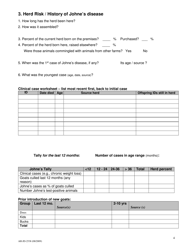 Form AH-JD-2538 &quot;Goat Risk Assessment and Herd Management Plan&quot; - Wisconsin, Page 5