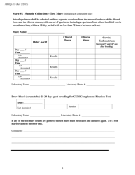 Form AH-EQ-215 Wisconsin Cem Imported Stallion Testing &amp; Treatment - Wisconsin, Page 4