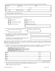 Form DFI/DCCS/2840 Application for Registration as a Professional Employer Group or a Professional Employer Organization - Wisconsin, Page 2
