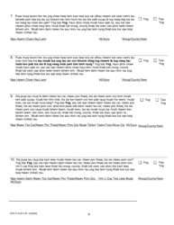 Form DCF-F-419-H Rehabilitation Review Application - Wisconsin (Hmong), Page 6
