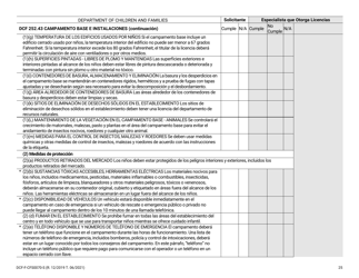 Formulario DCF-F-CFS0070-S Lista De Verificacion De La Licencia Inicial - Campamentos De Dia - Wisconsin (Spanish), Page 25