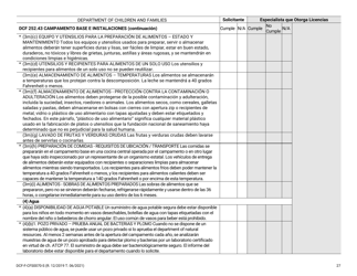 Formulario DCF-F-CFS0070-S Lista De Verificacion De La Licencia Inicial - Campamentos De Dia - Wisconsin (Spanish), Page 27