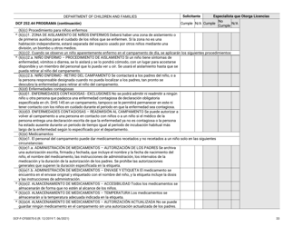 Formulario DCF-F-CFS0070-S Lista De Verificacion De La Licencia Inicial - Campamentos De Dia - Wisconsin (Spanish), Page 33