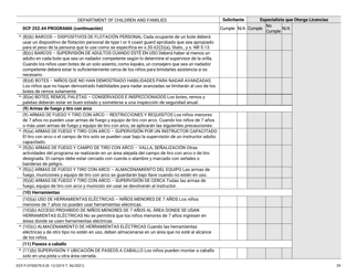 Formulario DCF-F-CFS0070-S Lista De Verificacion De La Licencia Inicial - Campamentos De Dia - Wisconsin (Spanish), Page 39