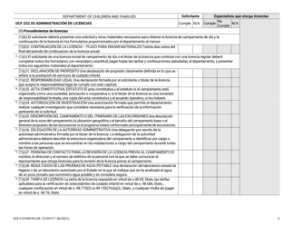 Formulario DCF-F-CFS0070-S Lista De Verificacion De La Licencia Inicial - Campamentos De Dia - Wisconsin (Spanish), Page 3