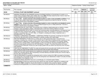 Form DCF-F-CFS2241 Initial Licensing Checklist - Family Child Care Centers - Wisconsin, Page 5