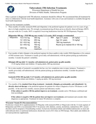Form F-00905 Tuberculosis Infection Initial Request for Medication - Wisconsin, Page 5