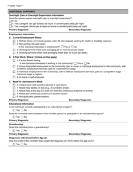 Form F-00366 Wisconsin Adult Long Term Care Functional Screen (Ltcfs) - Wisconsin, Page 11