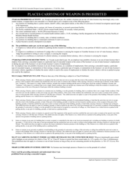 Form DJ-LE-287 Application for Concealed Weapon License - Wisconsin, Page 3