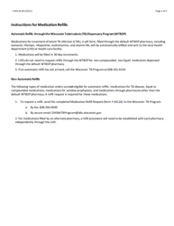 Form F-44126 Medication Refill Request - Wisconsin, Page 2