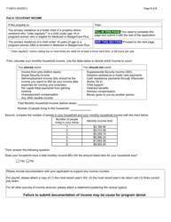 Form F-02610 Owner-Occupied Properties - Lead-Safe Homes Program Application - Wisconsin, Page 3