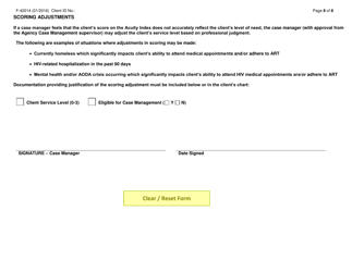 Form F-42014 Acuity Index - Wisconsin, Page 8