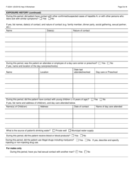 Form F-02241 Hepatitis a Worksheet Confirmed and Suspected Cases - Wisconsin, Page 3