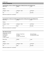 Form F-00258 Functional Eligibility Screen for Mental Health and Mental Health &amp; Aoda (Co-occurring) Services - Wisconsin, Page 4