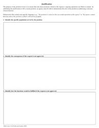 DMA Form 12-E-R Position Action Request - Wisconsin, Page 2