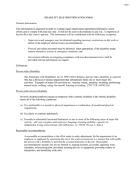 DMA Form 217 Disability Self-identification Form - Wisconsin, Page 2