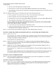 Instructions for Form F-01188 Financial Need Statement - Wisconsin Adult Cystic Fibrosis Program - Wisconsin, Page 2
