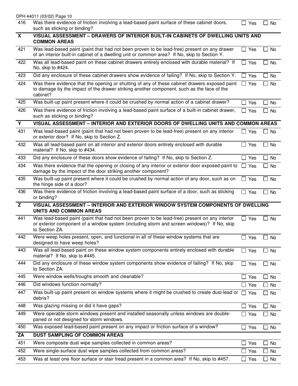 Form F-44011 Application for Registration of Lead-Free or Lead-Safe Property - Wisconsin, Page 10