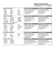 Form 3400-222 Transfer of Coverage (Toc) - Wpdes General Permit Discharge - Wisconsin, Page 4