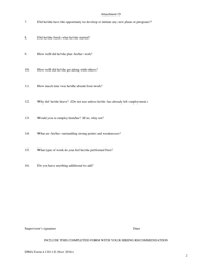 DMA Form 4.110-1-E Attachment D Reference Audit - Wisconsin, Page 2