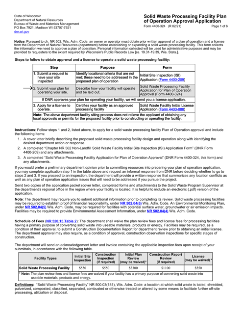 Form 4400-324  Printable Pdf