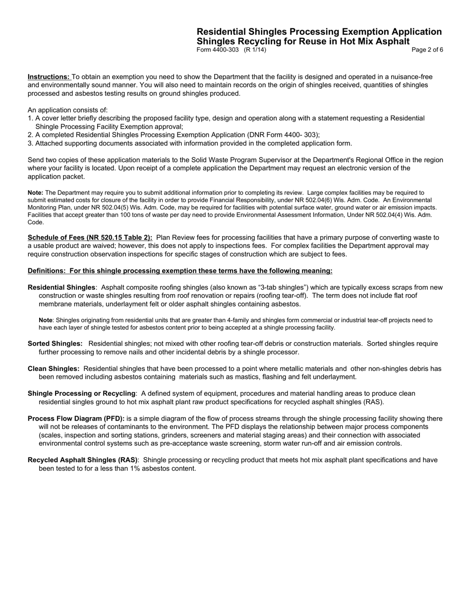 Form 4400303 Fill Out, Sign Online and Download Fillable PDF