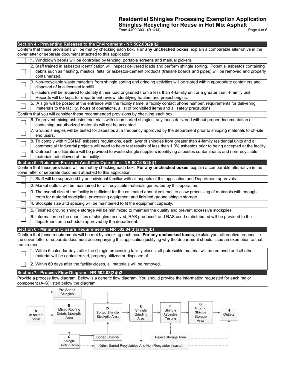 Form 4400303 Fill Out, Sign Online and Download Fillable PDF