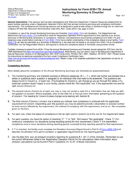 Document preview: Instructions for Form 4530-179 Registration Operation Permit (Rop) Annual Monitoring Summary and Checklist - Wisconsin