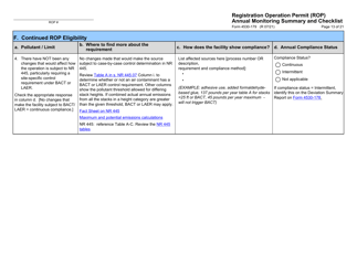 Form 4530-179 Registration Operation Permit (Rop) Annual Monitoring Summary and Checklist - Wisconsin, Page 13